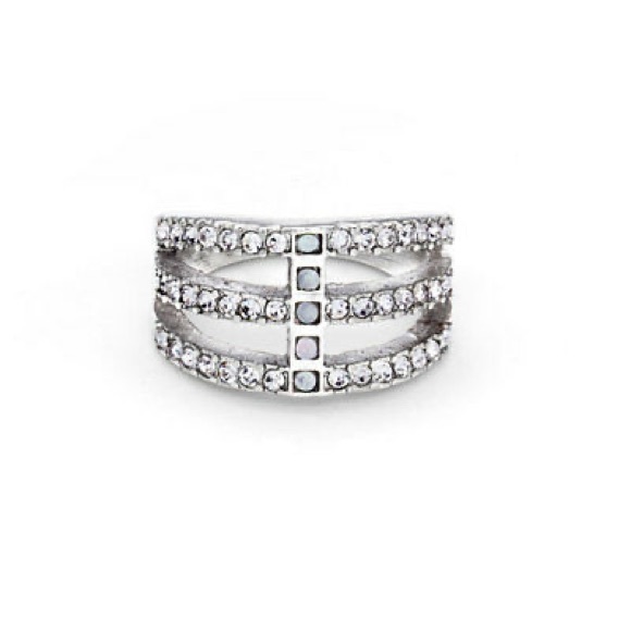 Chloe + Isabel Modern Mosaic Ring - Picture 2 of 7